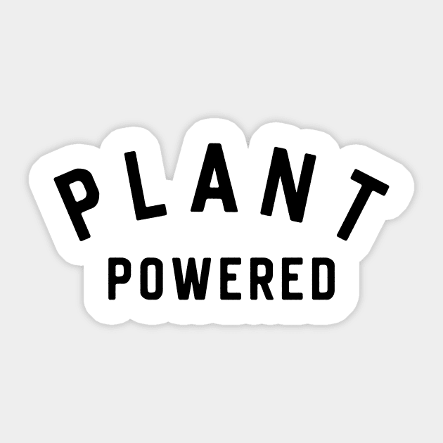 Plant Power Sticker by gonzr_fredo